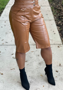 Bitter Sweet Faux Leather Shorts